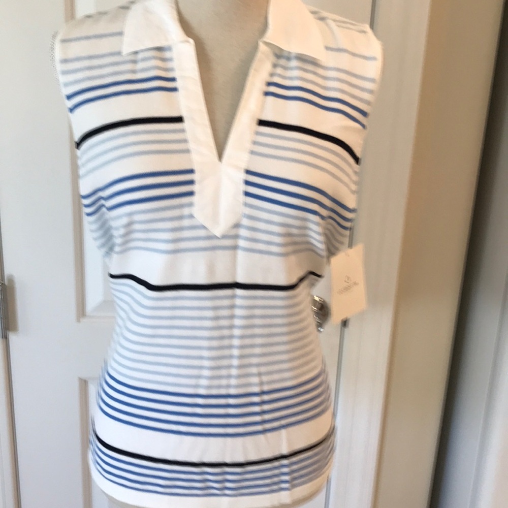 Liz Claiborne sleeveless shirt. NWT